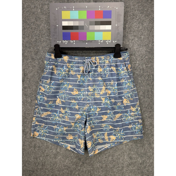 NWT Peter Millar Men's Size L Crown Blue Swim Trunks Shorts Includes Beer Koozie - Picture 15 of 16